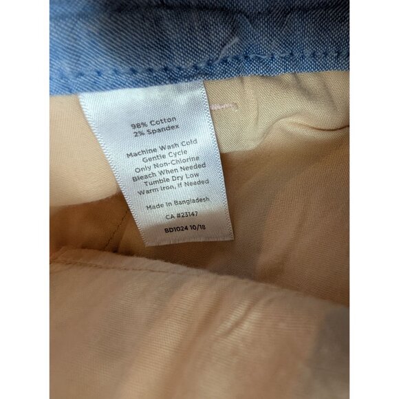 Talbots Womens Pale Pink Weekend Chino Pants Size 10 - Picture 5 of 6